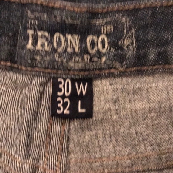 Iron Company Men’s Jeans (Used) - Picture 3 of 3